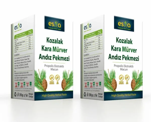  Kozalak Macunu 210 ml 2 Kutu